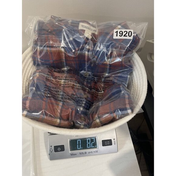 Toad & CO Cairn LS Shirt Size S Plaid Button Up Casual Fall Long Sleeve Collared - Picture 11 of 11